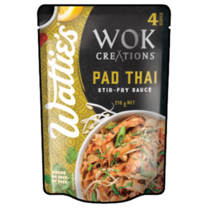Condiments: Wattie's Wok Creations Pad Thai Stir-Fry Sauce 210g