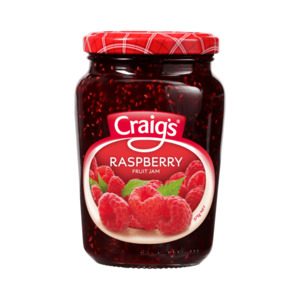 Craigs Raspberry Jam 375g