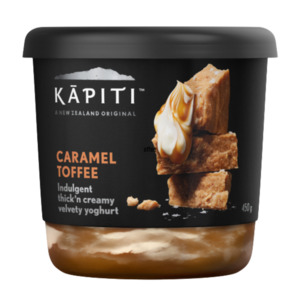 Alternative Milk: Kapiti Caramel Toffee Yoghurt 450g