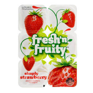 Fresh 'n Fruity Yoghurt Strawberry 6pk