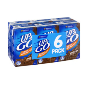 Alternative Milk: Up & Go Choc Ice 6PK