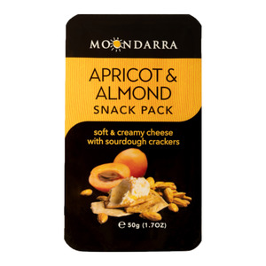 Moondarra Snack Pack Apricot & Almond 50g