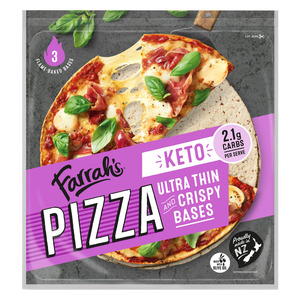 Farrah's Keto Pizza Base 3pk