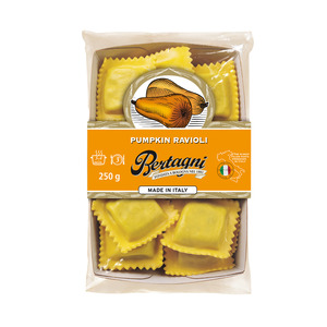 Pasta Rice: Bertagni Pumpkin Ravioli 250g