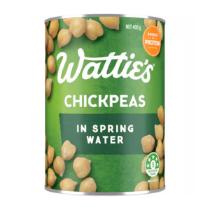 Canned Goods: Watties Chickpeas 400g
