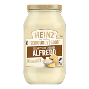 Pasta Sauces: Heinz Seriously Good Pasta Sauce Alfredo 485g