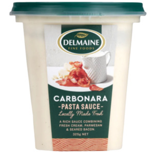Pasta Sauces: Delmaine Carbonara Sauce 325g