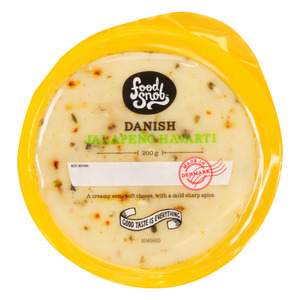 Food Snob Danish Jalapeno Havarti 200g