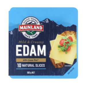 Mainland Edam Cheese Slices 180g