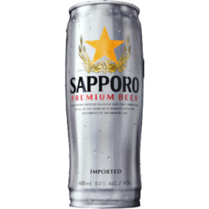 Sapporo Premium Beer 650ml