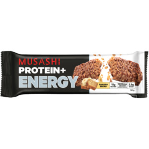 Musashi Banana Bread Protein Plus Energy Bar 58g