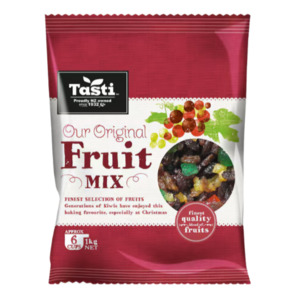 Christmas Cake: Tasti Fruit Mix - 1kg