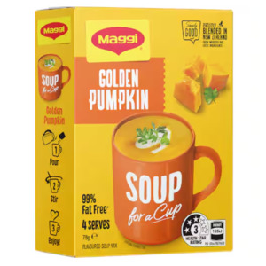 Maggi Soup For A Cup Golden Pumpkin 4 Pack