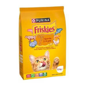 Pet Food: Purina Friskies 7 Favourites - 2.5kg