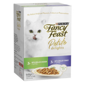 Pet Food: Purina Fancy Feast Petite Delight Chicken & Turkey 300g