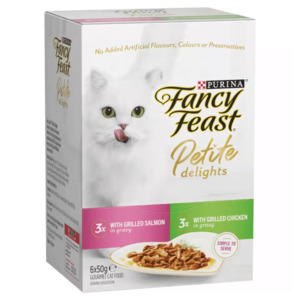 Purina Fancy Feast Petite Delight Salmon & Chicken 300g