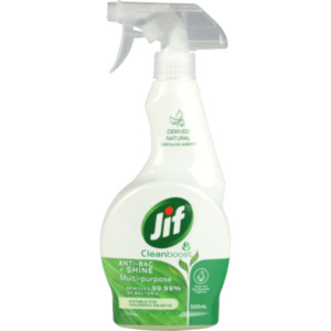 Household Items: Jif Anti-Bac & Shine Multi-Purpose Spray 500ml