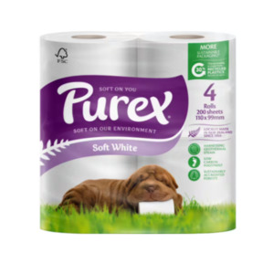 Purex Toilet Paper 4Pk
