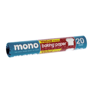 Household Items: Mono Baking Paper 20m
