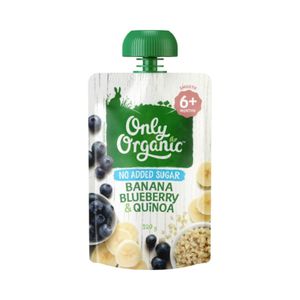 Baby: Only Organic Banana Berry & Quinoa 6 + Months 120g