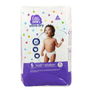 Baby: Little Ones Size 5 Walker Nappies 12-17 kg