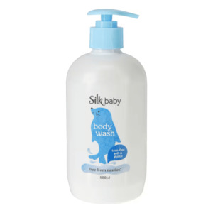 Baby: Silk Baby Body Wash 500ml