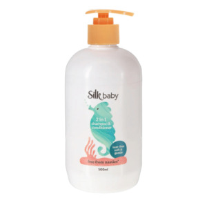 Silk Baby 2in1 Shampoo & Conditioner 500ml
