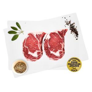 Beef: Speckle Beef Scotch Steak Frozen