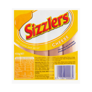 Sizzlers Cheese Sausages