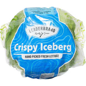Vegetables: LeaderBrand Iceberg Lettuce