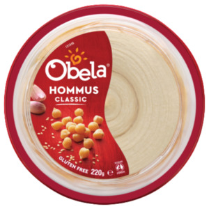 Olives Nibbles Dips: Obela Classic Hommus 220g