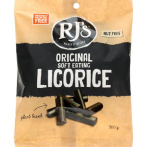 RJ's Original Soft Eating Licorice 300g
