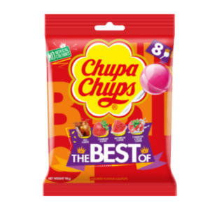 Confectionary: Chupa Chups - The Best of 96g