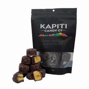 Confectionary: Kapiti Choc Coated Hokey Pokey 150g