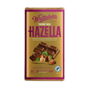 Peckish: Whittaker's Hazella 250g