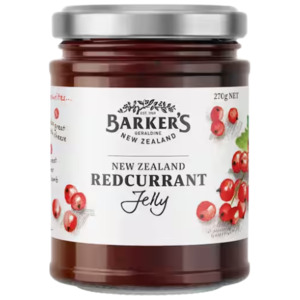 Condiments: Barkers Red Currant Jelly 270g