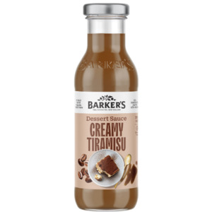 Barkers Creamy Tiramisu Dessert Sauce 355g
