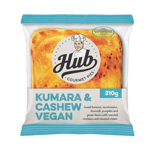 Hub Kumara & Cashew Vegan Pie