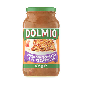 Dolmio Pasta Bake Sauce Creamy Tomato Mozzarella 495G