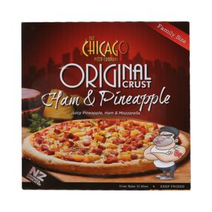 Chicago Ham and Pineapple Pizza