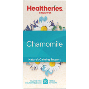 Allpress Coffee Nz: Healtheries Chamomile Tea Bags 20pk