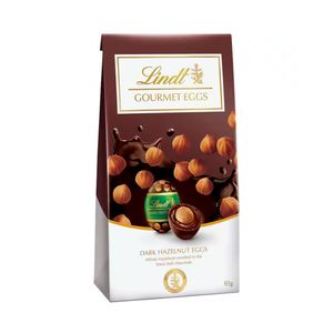 Confectionery: Lindt Dark Hazelnut Gourmet Eggs