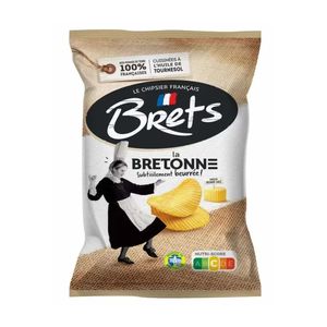 Snacks Chips: Brets Salted Butter Chips