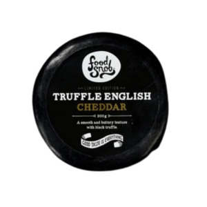 Cheese: Food Snob Aged English Truffle Cheddar 200g