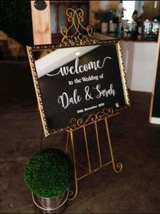 Signage: Antique Gold Mirror SOLD