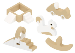 Kids Softplay: Petite Deluxe Beige Package