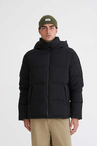 MENS BLOCK DOWN JKT BLACK