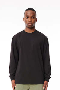 Missions: MENS LS TECH TEE BLACK