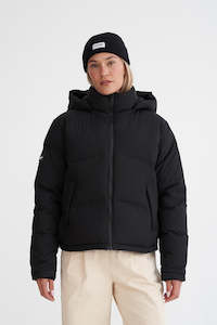 WMNS BLOCK DOWN JKT BLACK