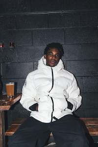 Mens Down Jackets: MENS SUPERDOWN JKT WHITE